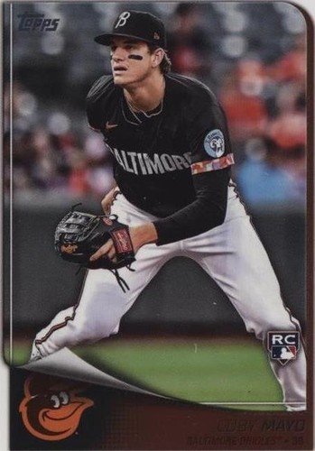 2025 Topps Series 1 Coby Mayo RC Home Field Advantage SP Orioles 