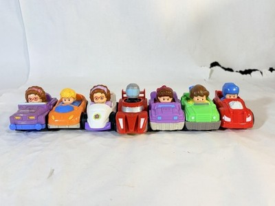 Fisher Price Little Wheelies Lot Of 7