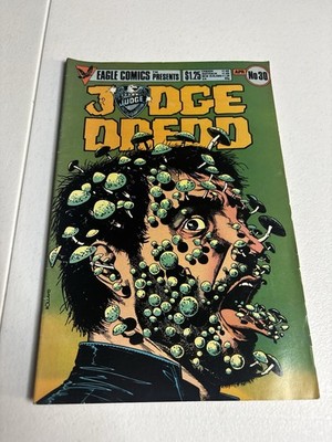 Judge Dredd #30, published by Eagle Comics in April 1986.