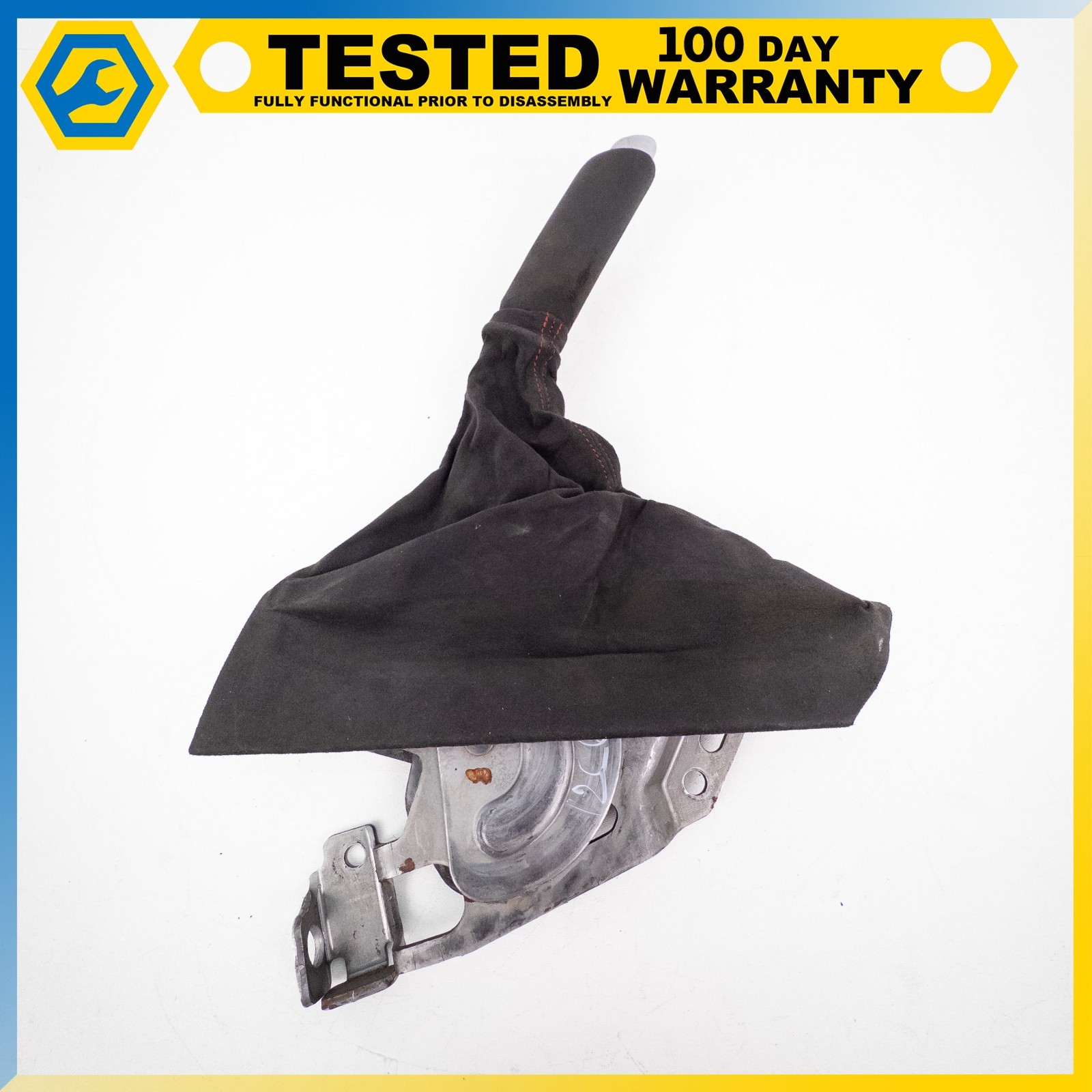 05-13 CHEVROLET CORVETTE C6 HANDBRAKE HANDLE PARKING BRAKE LEVER SUEDE OEM