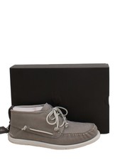 UGG Men's Shoes UK 7 Grey 100% Leather Boat Shoe New with tags