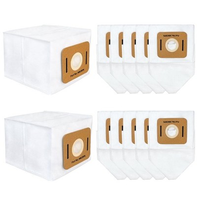 12 Pack VACBP6 Bags Compatible 8-Quart Atrix Ergo Backpack Vacuum VACBPAI