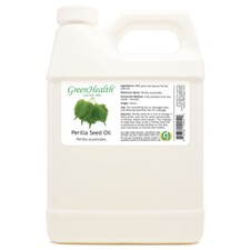 Perilla Seed Carrier Oil - 32 fl oz - White Plastic Jug w/ Cap - GreenHealth