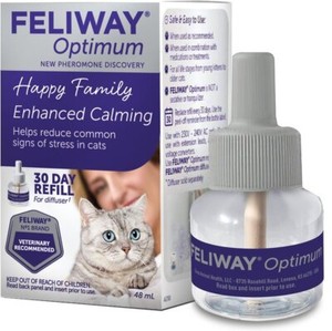 TWO BOTTLES Feliway Optimum 30 Day Diffuser Refill 48 ml   Two bottles