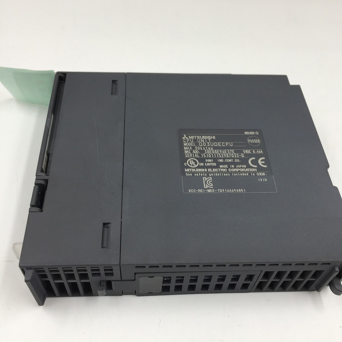 Q03UDECPU Used Mitsubishi Q series CPU module Free Shipping Q03UDECPU Used Mitsubishi Q series CPU module Free Shipping