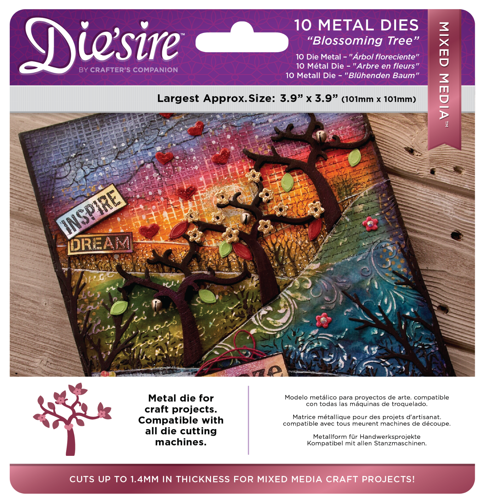 Blossoming Tree - Crafter's Crafters Companion Die'Sire Mixed / Multi Media Dies