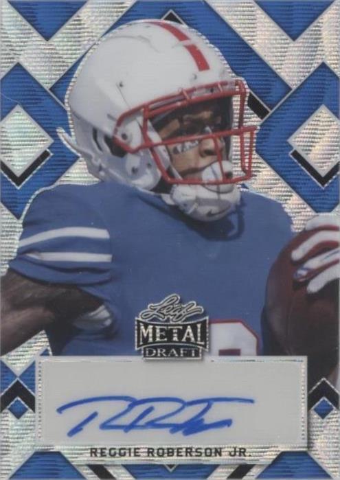 2022 Leaf Metal Draft - Portrait Autographs Reggie Roberson Jr. #PA-RR1 ...