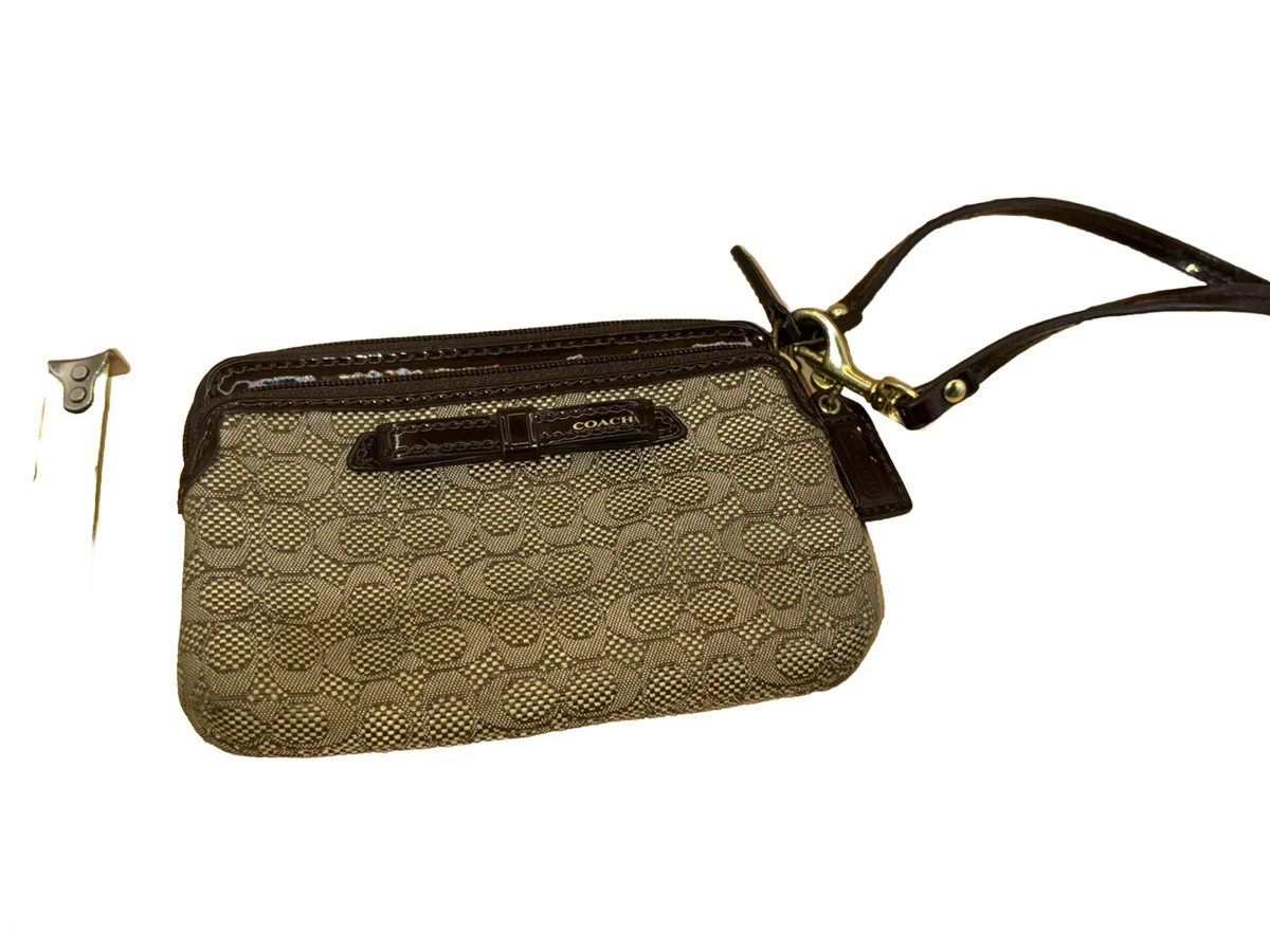 coach wristlet keychain