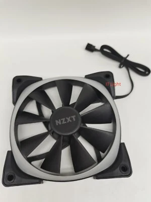 NZXT AER RGB 2 120mm RGB Black Fluid Dynamic Bearing PWM Fan-Black - Image 1 of 2