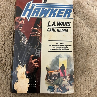 L.A. Wars Action Paperback Book by Carl Ramm from Dell Book 1984