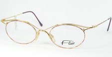 Vintage Flair 264 728 GOLD /LILAC /ORANGE EYEGLASSES GLASSES FRAME 48-18-135mm