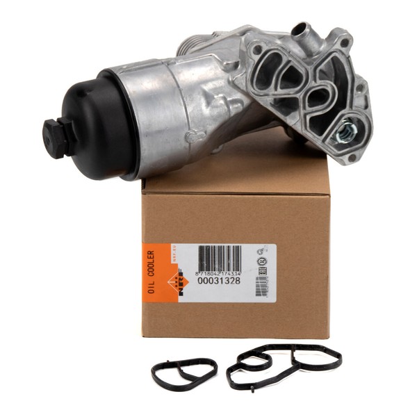 Nrf ÖLküHler + Filter FüR Citroen C1 C2 C3 C4 Peugeot 107 207 208 1.4/1.6 Hdi-image
