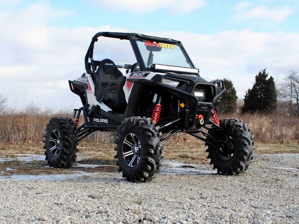 Kit de elevación SuperATV 7-10" y ejes Rhino 2.0 para Polaris RZR S 1000 / S4 - negro Foto 2 de 4