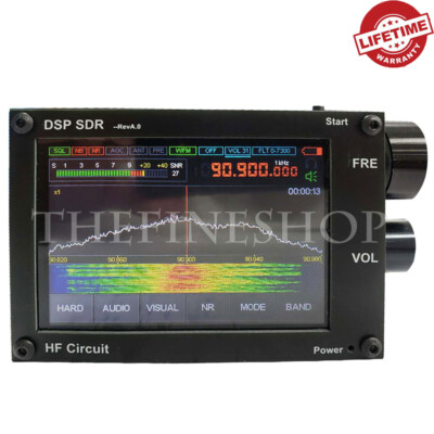 Thicker 3.5'' 50KHz-200MHz Malachite DSP SDR Receiver Shortwave Radio Nice Sound