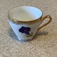 COTTIER FRERES 405 FLORAL DESIGN CUP ALTDORF GERMANY  PETITE SMALL