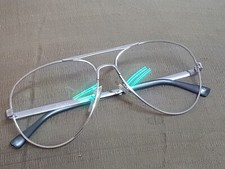 Vtg AVIATOR PILOT METAL FRAMES COTTET 745 EYEWEAR EYEGLASSES FRANCE Nice GLASSES