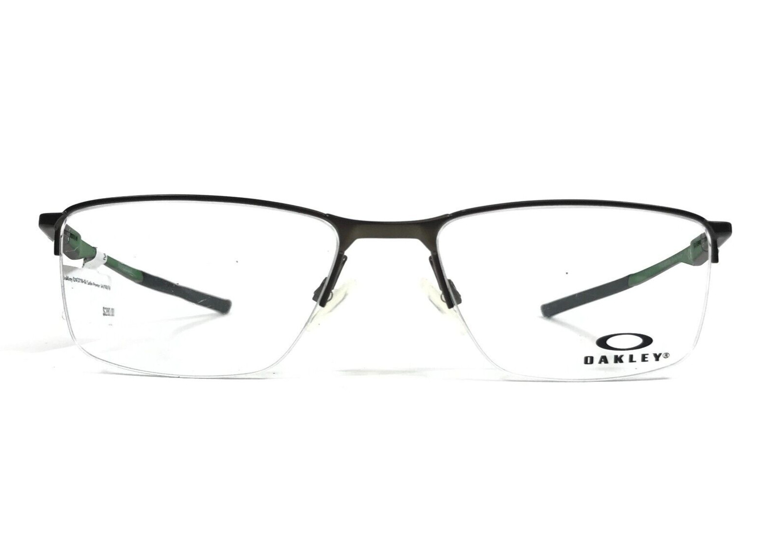 Oakley Eyeglasses Frames Socket 5.5 OX3218-0254 Satin Pewter Half Rim 54-18-136