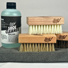 Proof Culture Shoe Care Bundle Cleaner 8 oz Multi Purpose Cleaner  Brush Kit