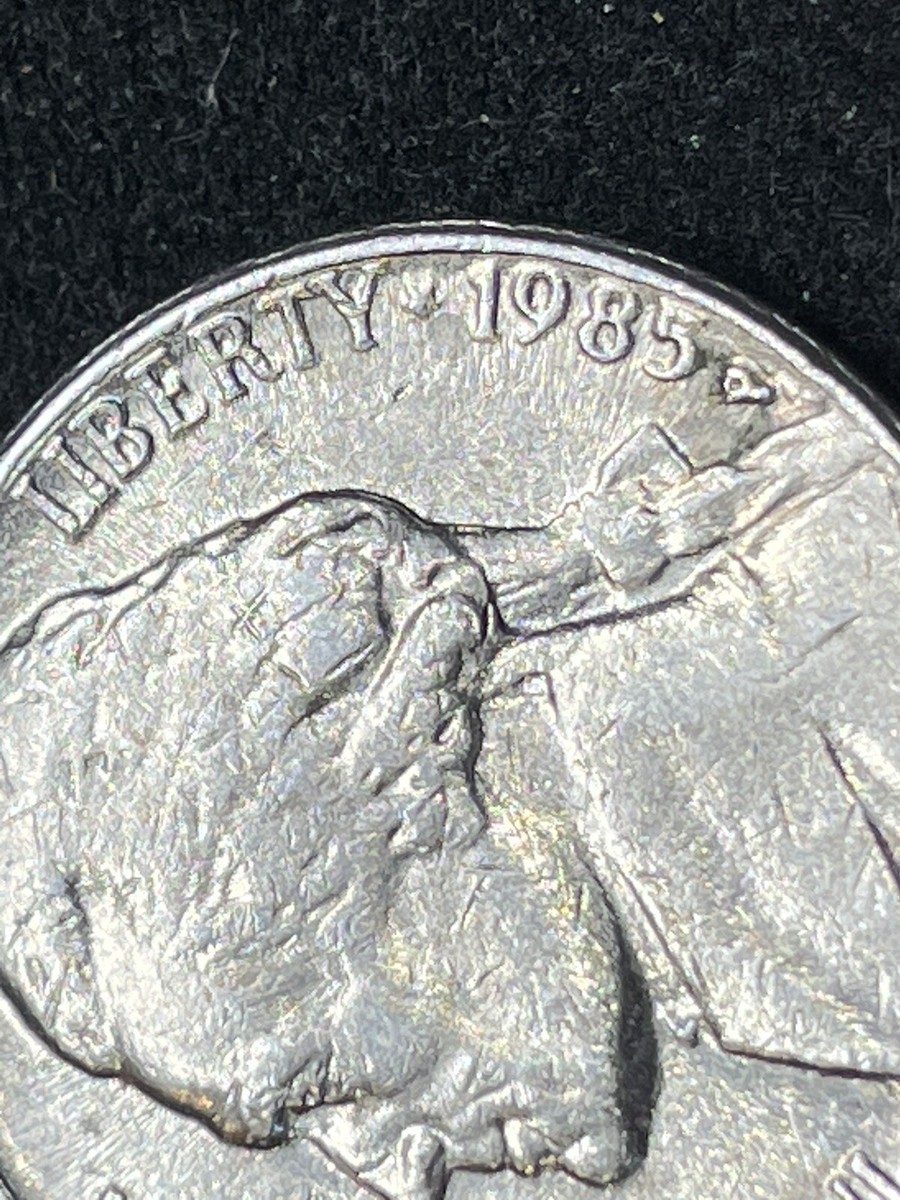 1985 P Jefferson Nickel Double Die Obverse DDO Error | eBay