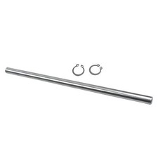 16"x5/8" Silver Galvanized Jackshaft 3/16" Keyway Go Kart Mini Bike Axle