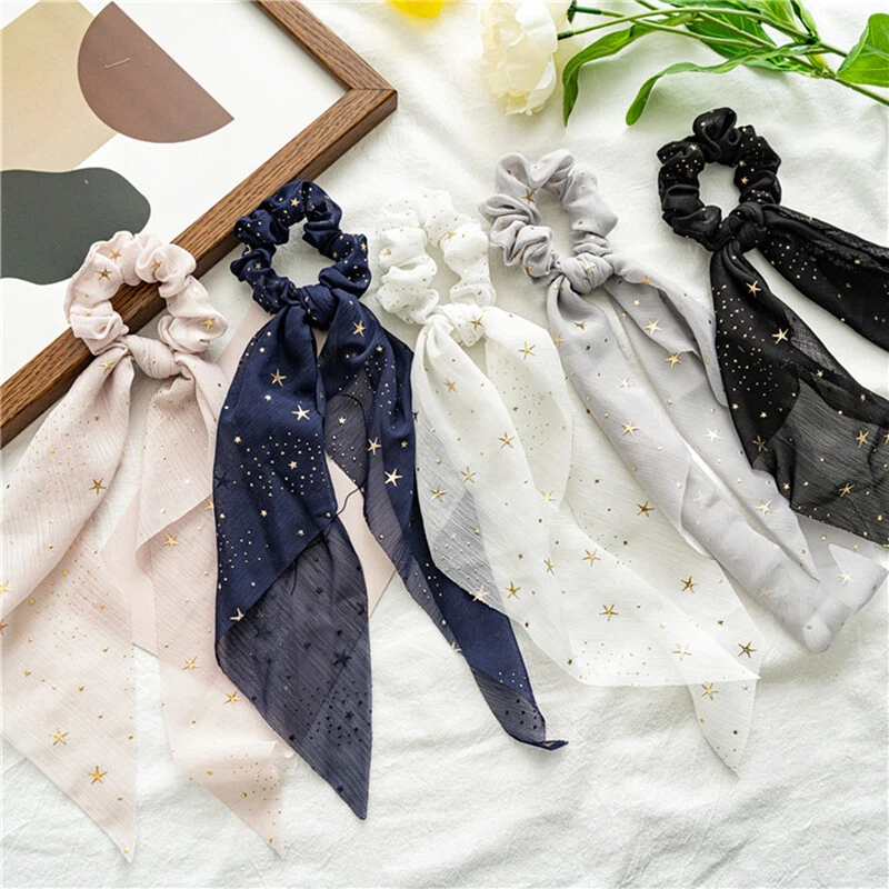 Ribbon cheap hair scrunchies