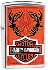 Original ZIPPO Feuerzeug Harley Davidson Motor Cycles Tattoo  60003931 Neu & OVP