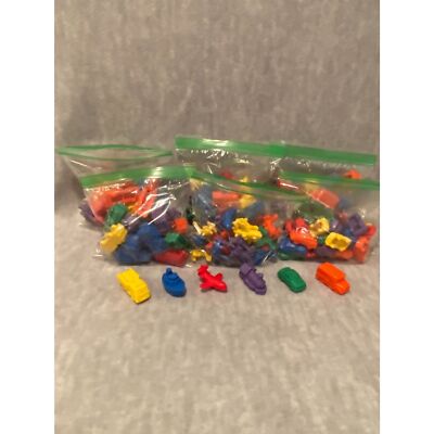 Learning Resources Mini Motors Counting Sorting STEM 6 Shapes - 131 Total