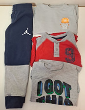 Boys clothes lot of 4 Sizes 4, 5  4/5 Jordans, Under Armour, Athletic, Old Navy