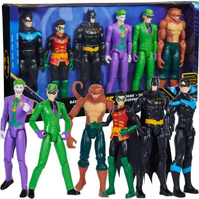 Großes 6-in-1 DC Comics Großfiguren-Set