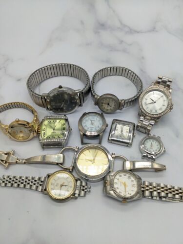 Vintage Wrist Watches Lot Not Tested - Picture 1 of 4