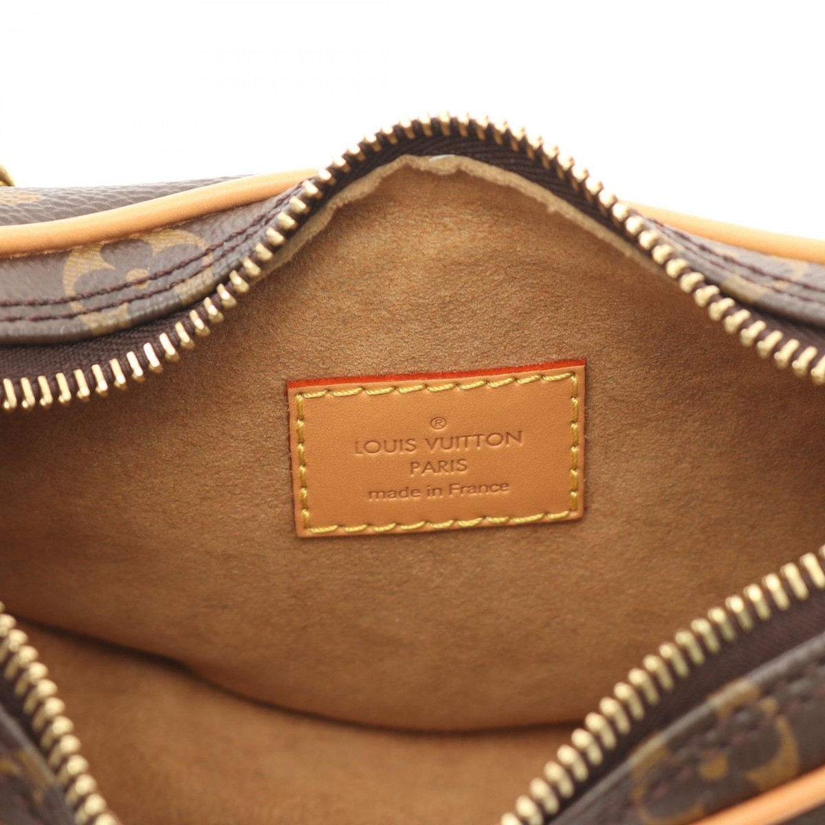 LOUIS VUITTON Loop Monogram Shoulder Bag M81098 canvas leather