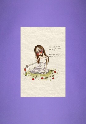 Olivia Rodrigo Guts Numbered /500 Vertical Print I've Made Some