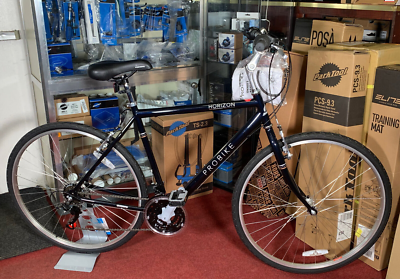 Probike Horizon Gents Hybrid Bike 18 spd Dark Blue 21