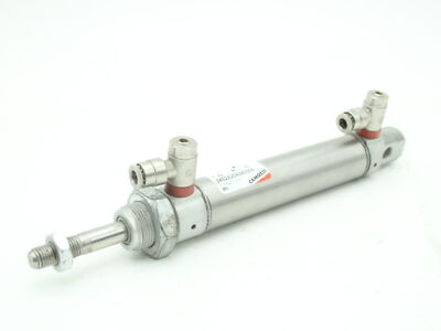 Camozzi 24S2A25A080S08 Pneumatic Cylinder P.max 10bar Stroke 80 Ø25