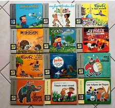 Collection du carrousel - Vieux livres pour enfants illustrés par auteurs de BD