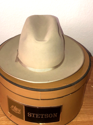 Vintage 1960s Stetson Open Road Cowboy Hat Fedora (25 Twenty-Five
