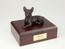 Chihuahua Pet Funeral Cremation Urn Available in 3 Different Colors  4 Sizes