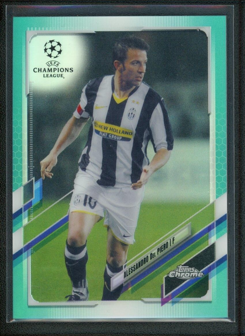 2021 ALESSANDRO DEL PIERO 015/199 TOPPS CHROME UEFA CHAMPIONS 
