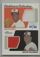 2015 HERITAGE HN CLUBHOUSE COLLECTION DUAL RELIC #CCR-PG PALMER/GAUSMAN 24/66