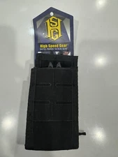 HSGI High Speed Gear Duty Staggered Double 5.56 Taco Pouch Molle U-Mount Black