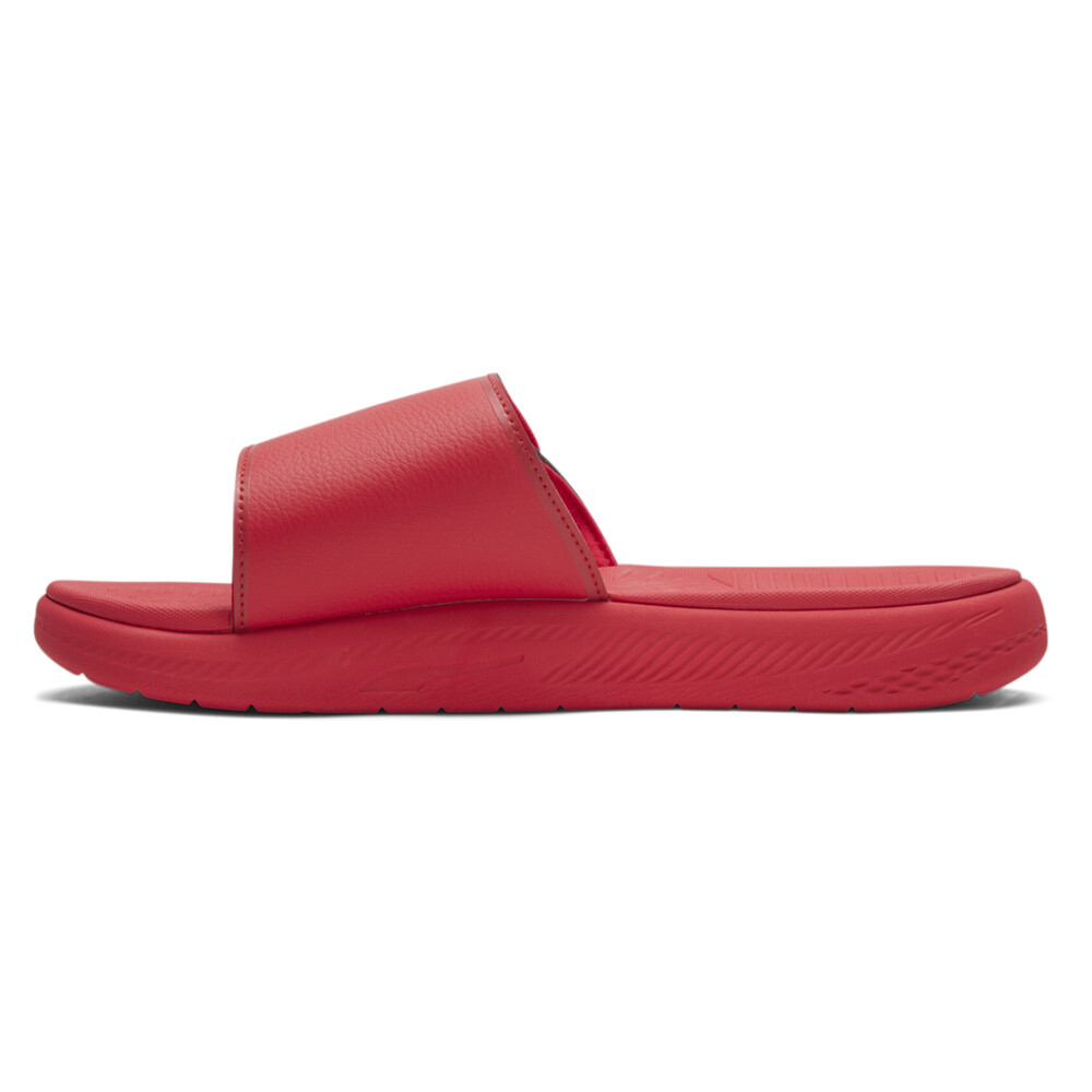 PUMA Tmc X Softride Slide Mens Red Casual Sandals 38505001