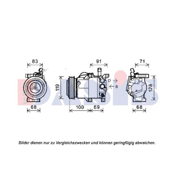 Kompressor Klimaanlage Passend FüR Hyundai I20 IX20 KIA Venga Soul-image