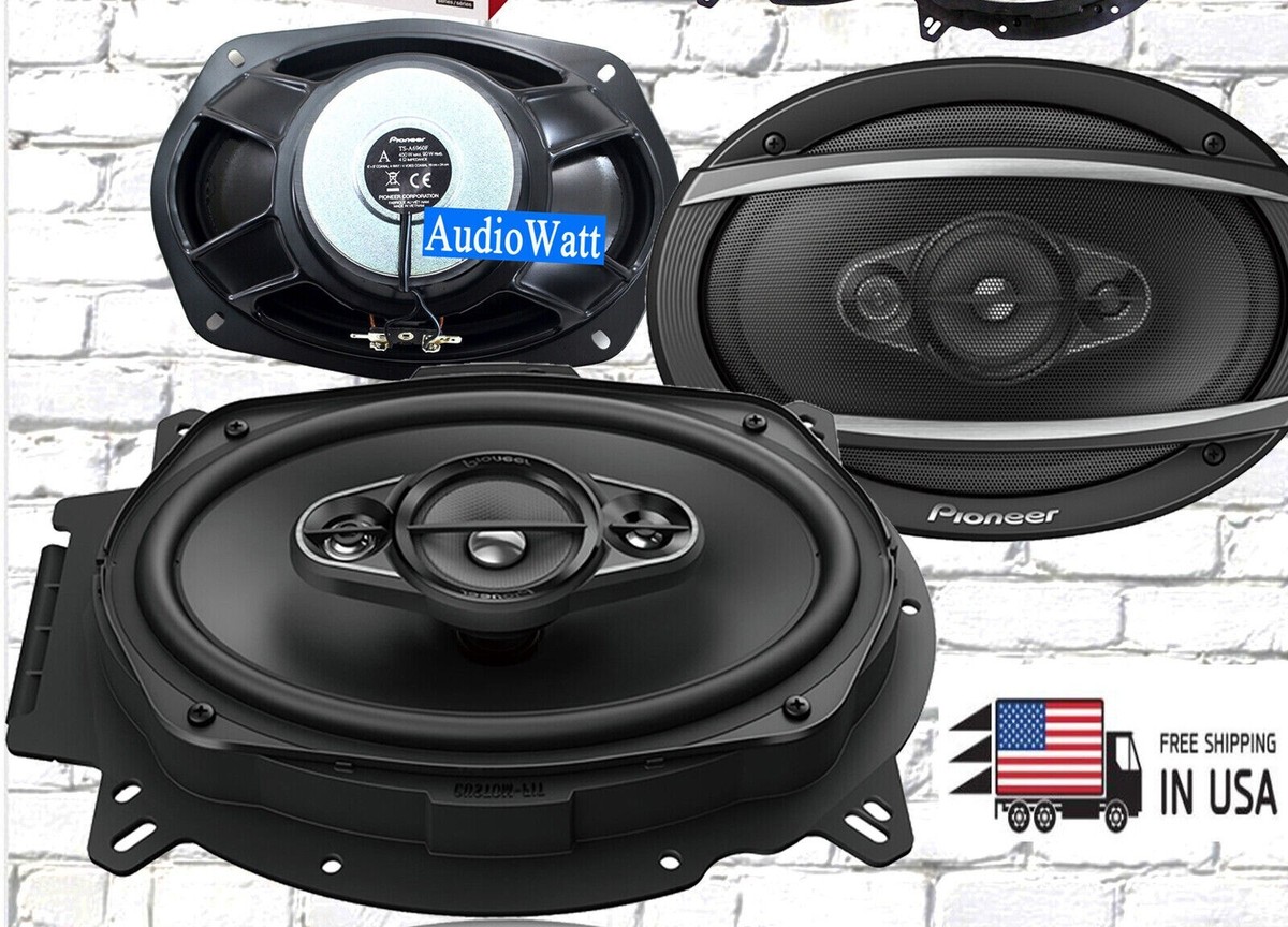 4x Pioneer TS-A6960F 450 Watts 6