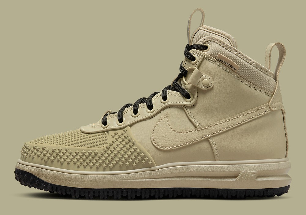 Nike Lunar Force 1 Duckboot Limestone Beige Black DZ5320-200 Men’s Size 14