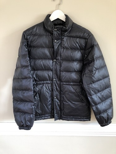 J. Crew Puffer Jacket Down Dark Blue 