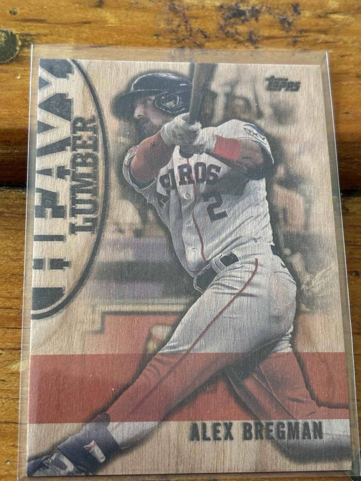 2024 Topps Update Heavy Lumber Alex Bregman SSP Astros Case Hit #HL-53