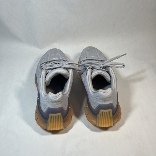 Zapatos de entrenamiento para correr Reebok para mujer Zig Kinetica gris naranja talla 4,5 - Imagen 6 de 8