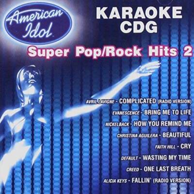 Karaoke: American Idol Super PopRock Hits 2 - Audio CD By Karaoke - VERY GOOD