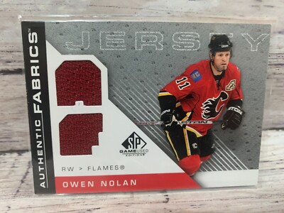 2007-08 SP Game Used Authentic Fabrics  #AFON Owen Nolan
