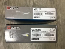 Vigitron Vi30005 60W POE Powered 1G POE Switch and Vi 1120 P/S